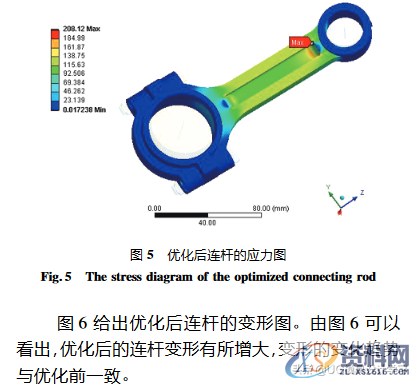 UG/NXNastran的发动机连杆三维设计及优化,UG/NXNastran的发动机连杆三维设计及优化,第8张