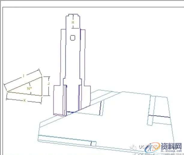 UG NX教程：变向行位的延迟抽芯结构设计模具大致结构,结构设计,模具,结构,第50张