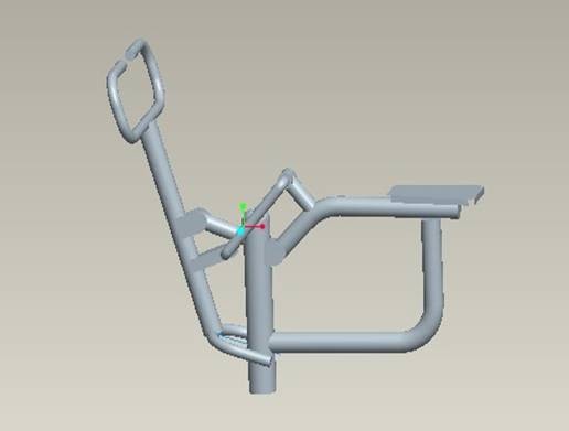 Pro/E软件设计健骑机的结构分析与建模过程详解,基于Pro/E的健骑机设计,装配,模型,第6张