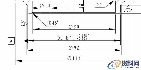 Pro/E工程图教程-(15)缸底工程图（图文教程）,Pro/E工程图教程-(15)缸底工程图,教程,第26张