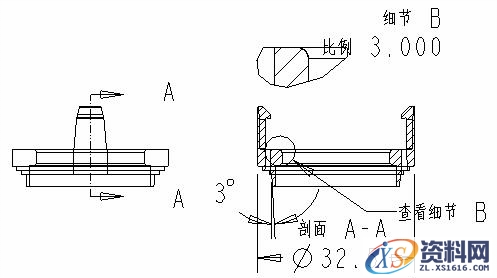 Pro/E工程图教程-(4)尺寸标注（图文教程）,Pro/E工程图教程-(4)尺寸标注,尺寸,如图,显示,步骤,注释,第27张