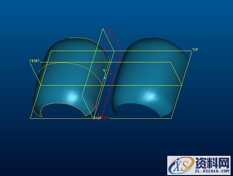 proe玩具汽车壳体教程（图文教程）,proe玩具汽车壳体教程,下图,曲线,曲面,完成,第7张