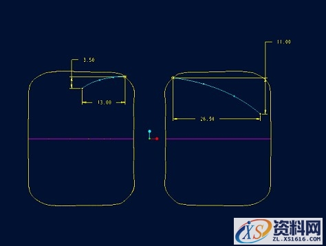 proe玩具汽车壳体教程（图文教程）,proe玩具汽车壳体教程,下图,曲线,曲面,完成,第9张