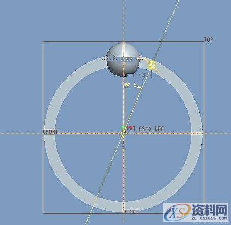 ProE绘制深沟球轴承,单击,如图,绘制,完成,命令,第8张