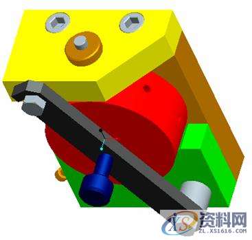 ProE工程图教程-工程图案例,剖视图,视图,如图,主视图,mso,第1张