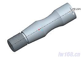 Pro/e设计轴类零件及加工步骤,如图,单击,对话框,设置,菜单,第20张