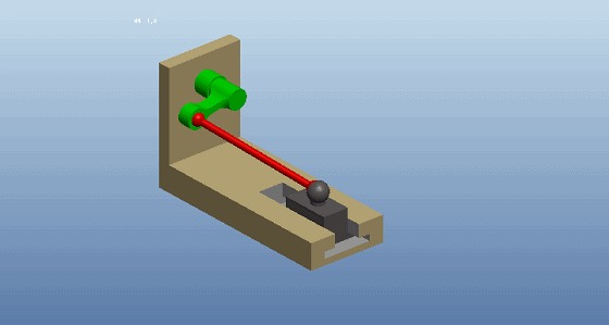 Proe/Creo产品设计——3D四连杆机构仿真图解,选择,下图,点击,设计培训,第19张