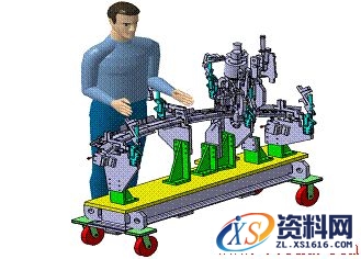 CATIA三维设计汽车焊装夹具,汽车焊装夹具CATIA三维设计,CATIA,第4张
