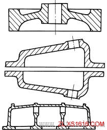 铸造件结构设计:避免过大的水平面（图文教程）,铸造件结构设计:避免过大的水平面,平面图,结构设计,第2张