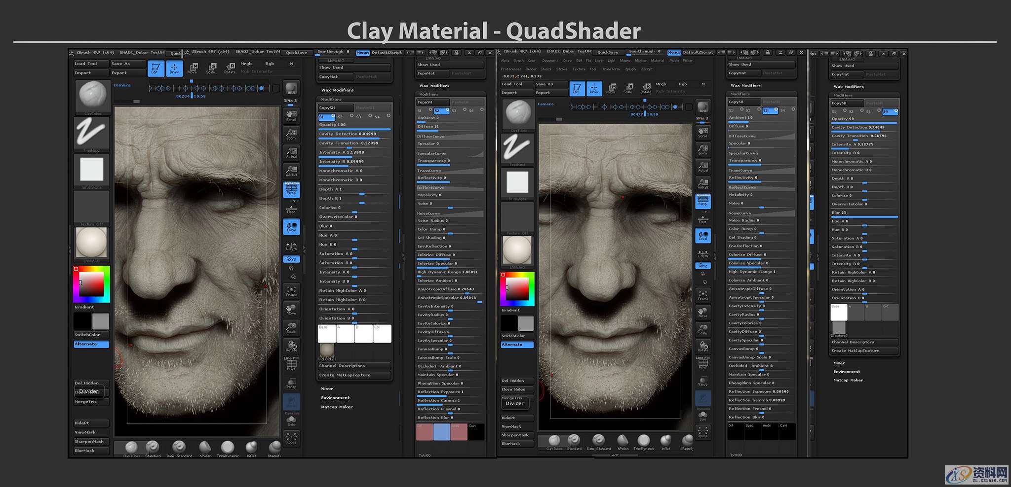 用ZBrush雕刻软件制作人物肖像的经验分享,制作,第6张