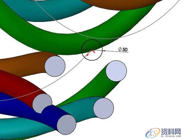 SolidWorks快速绘制3D草图技巧,草图,绘制,SolidWorks,技巧,第17张