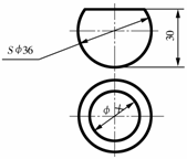 机械制图教程-(2.5)几何体的投影（图文教程）,机械制图教程-(2.5)几何体的投影,教程,制图,投影,第39张
