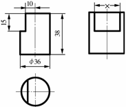 机械制图教程-(2.5)几何体的投影（图文教程）,机械制图教程-(2.5)几何体的投影,教程,制图,投影,第36张