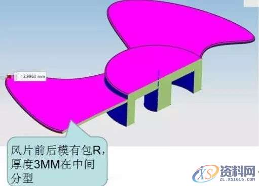 风扇分模技巧，学会这几招告别分模难的问题,学会,技巧,问题,第3张