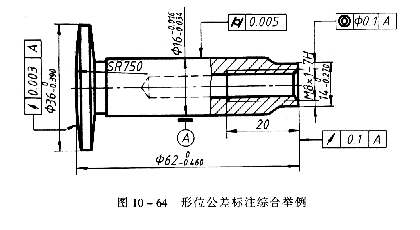 机械制图教程—10-7形状和位置公差及其注法（图文教程）,机械制图教程—10-7形状和位置公差及其注法,教程,公差,制图,形状,第7张