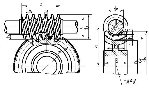 普通圆柱蜗杆传动承载能力计算（图文教程）,普通圆柱蜗杆传动承载能力计算,圆柱,第21张