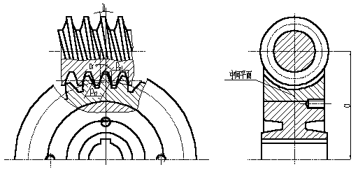 圆柱蜗杆传动主要参数和几何尺寸计算（图文教程）,圆柱蜗杆传动主要参数和几何尺寸计算,圆柱,尺寸,第1张