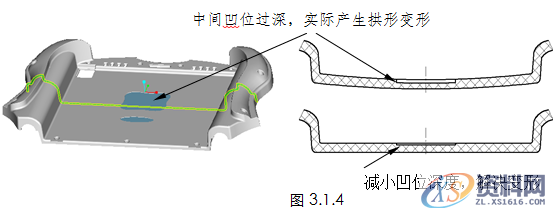 塑胶模具设计指南-胶件结构,如图,斜度,曲面,模具,脱模,第3张