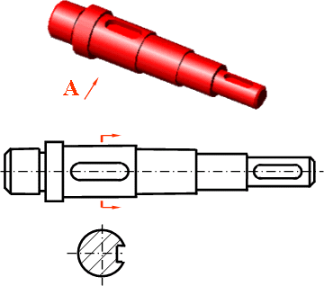 机械制图-2.2零件图的视图选择（图文教程）,机械制图-2.2零件图的视图选择,制图,视图,零件,选择,第4张