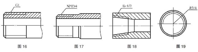 机械制图标准学习-螺纹及螺纹紧固件画法（图文教程）,机械制图标准学习-螺纹及螺纹紧固件画法,螺纹,画法,制图,第11张