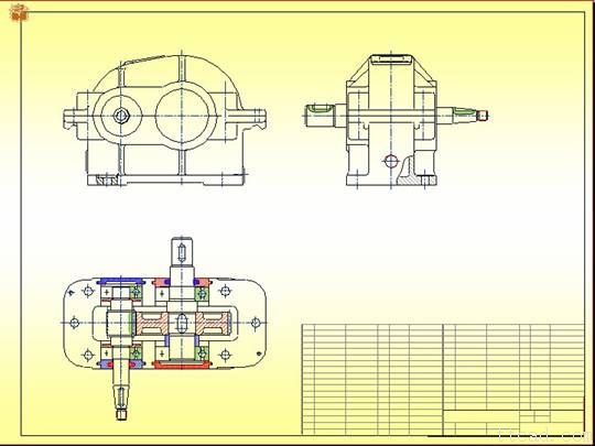 减速器装配图的画法（图文教程）,减速器装配图的画法,装配图,画法,教程,第10张