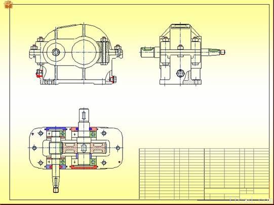 减速器装配图的画法（图文教程）,减速器装配图的画法,装配图,画法,教程,第13张