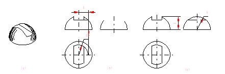 机械制图（四）立体的三视图（图文教程）,机械制图（四）立体的三视图,投影,圆柱,轴线,圆锥,平面,第12张