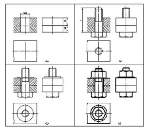 八、标准件和常用件|AutoCAD机械制图教程（图文教程）,八、标准件和常用件|AutoCAD机械制图教程,螺纹,画法,齿轮,实线,尺寸,第12张