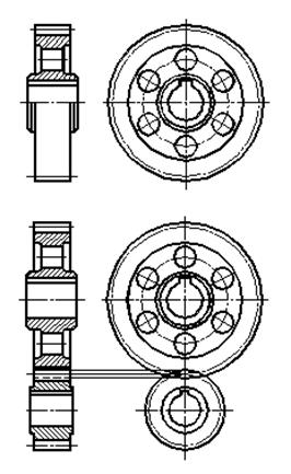 八、标准件和常用件|AutoCAD机械制图教程（图文教程）,八、标准件和常用件|AutoCAD机械制图教程,螺纹,画法,齿轮,实线,尺寸,第20张