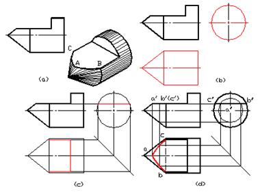四、基本立体的投影|AutoCAD机械制图教程（图文教程）,四、基本立体的投影|AutoCAD机械制图教程,教程,制图,投影,立体,AutoCAD,第11张