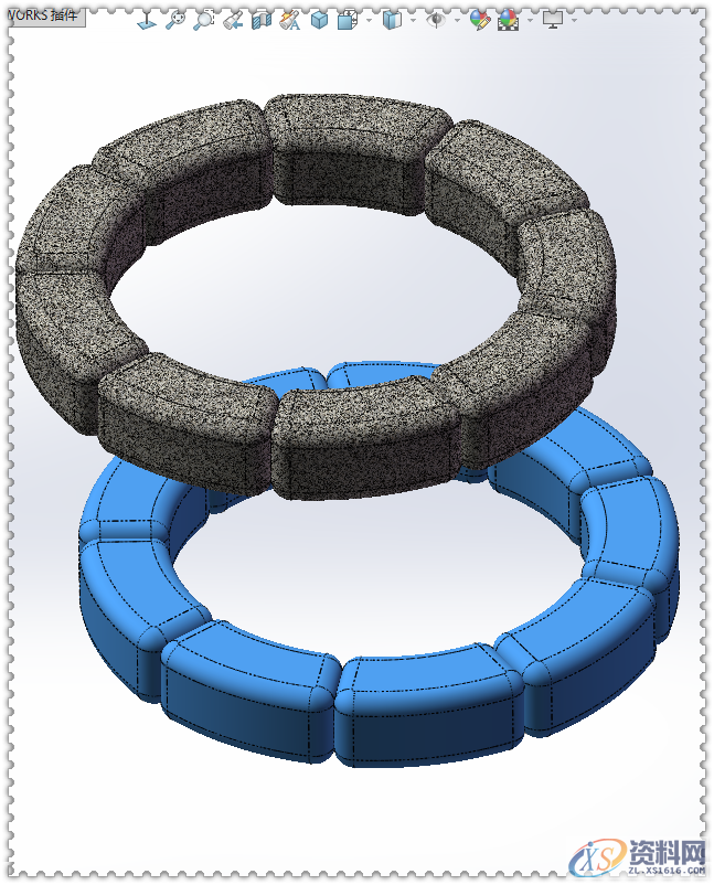 用SolidWorks软件设计一个木棚、一口井,SolidWorks,一个,设计,第11张