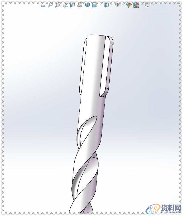 用SolidWorks画一个钻头，新手学起来,SolidWorks,一个,第15张