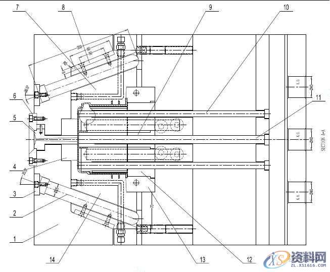 微型马达壳体注射模具设计,模具设计,第6张