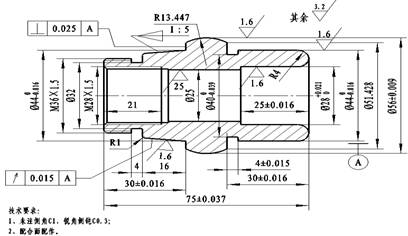 数控车加工的零件图及加工出来的零件图片（图文教程）,数控车加工的零件图及加工出来的零件图片,零件,加工,第2张