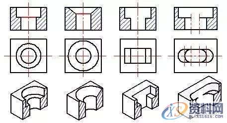 模具设计－模具图纸剖视图的种类及画法,剖视图,画法,模具设计,图纸,第10张