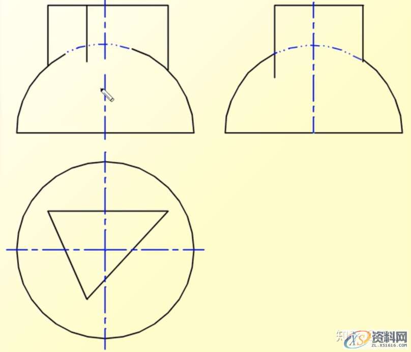 机械设计：机械制图CAD，相贯线,制图,设计,CAD,第23张
