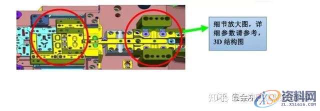 五金模具设计：五金汽车钢板连续模结构设计抬料脱料标准,模具设计,结构设计,第20张