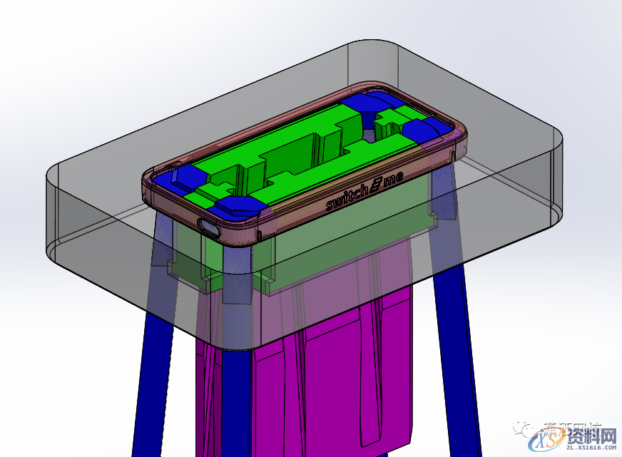 塑胶模具内侧环形倒扣脱模案例,脱模,第8张