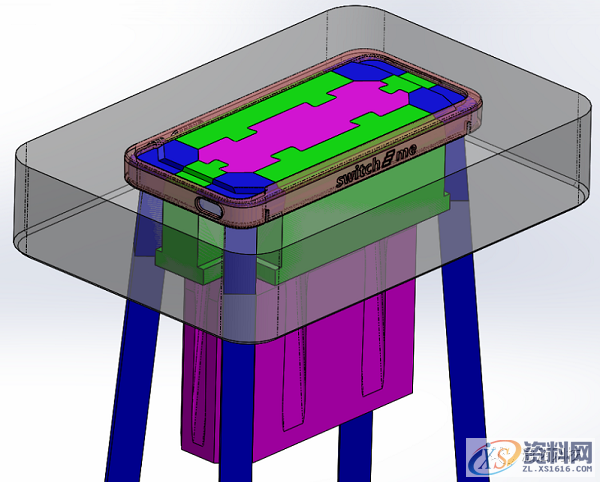 塑胶模具内侧环形倒扣脱模案例,脱模,第7张