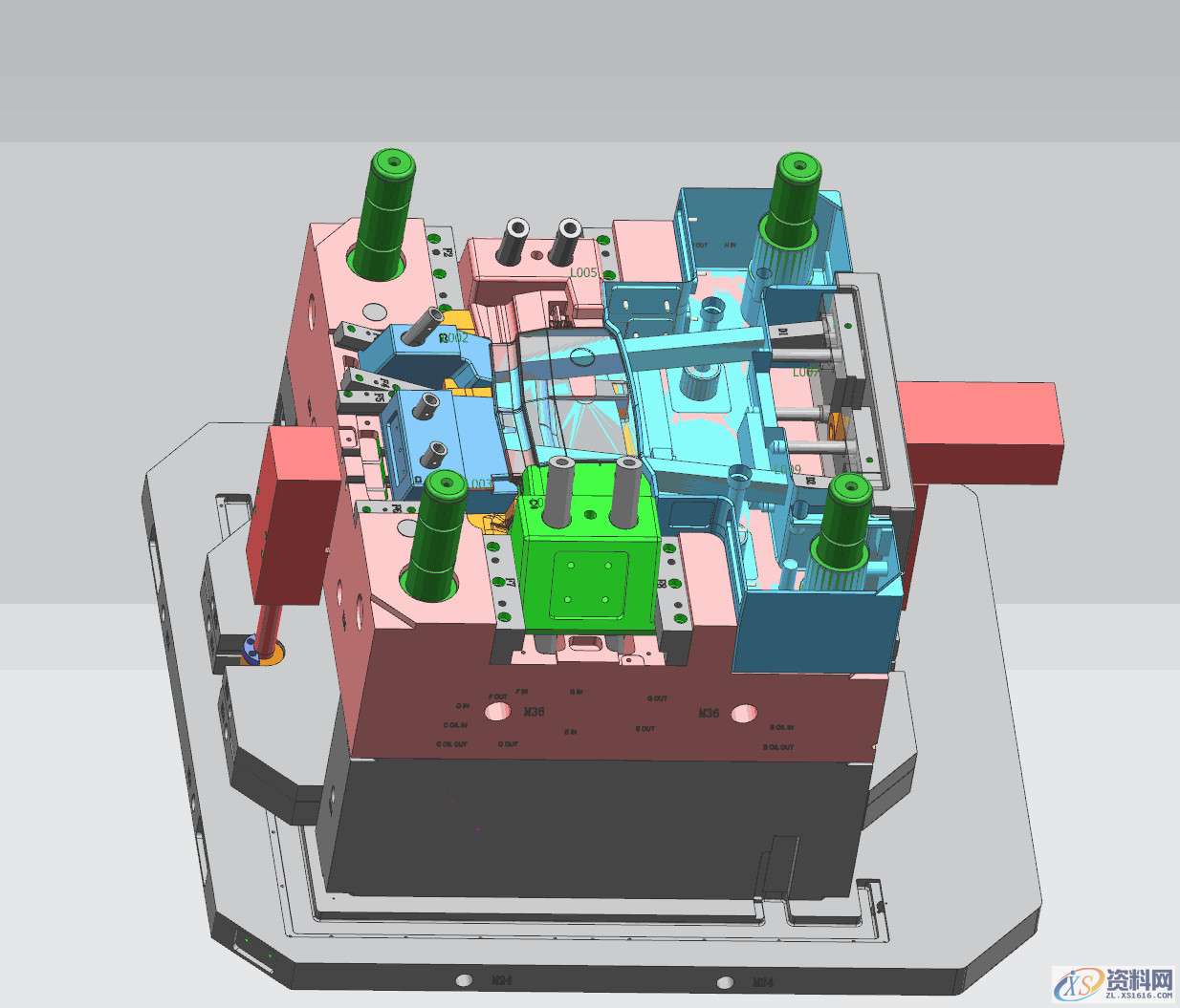 高难度模具结构图集，你不能不看的工艺技术,模具,第15张