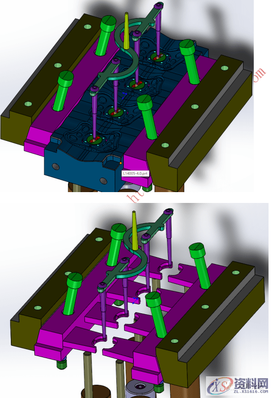 蝶形支架面壳注塑模设计,塑件,mso,加工,第3张