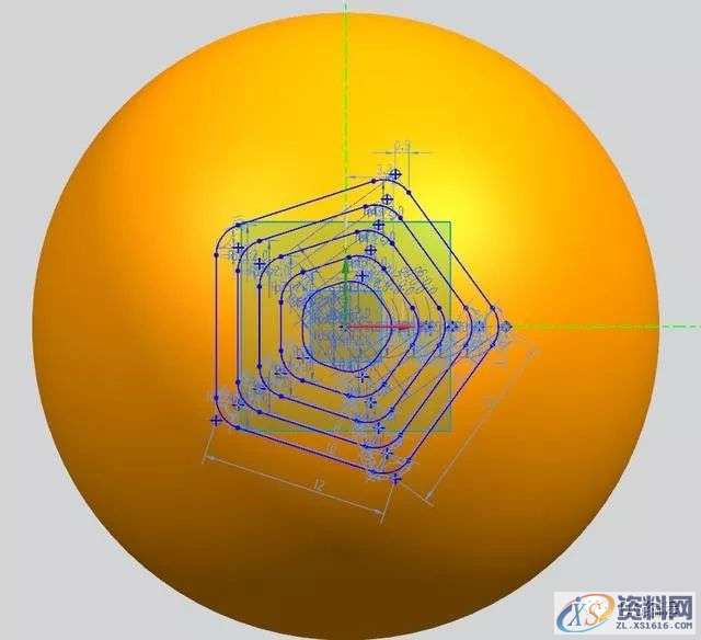 UG编程：教你如何用UG软件画个玲珑球？,软件,第5张