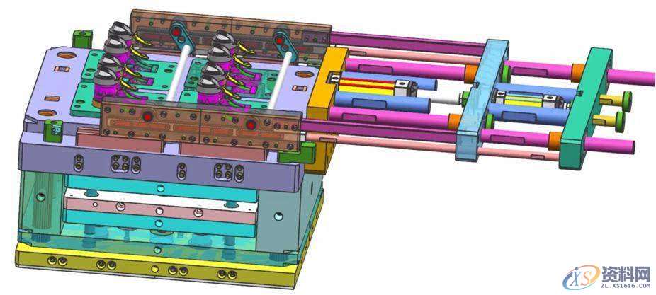 搞定这些模具结构的，绝对是大师！,精雕,模具设计,模具,第36张