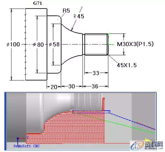 CNC数控编程：数控车床铣床编程方法及加工实例分享,数控,实例,第5张