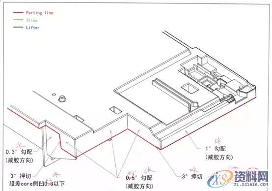 塑胶模具设计的详细流程,模具,产品,结构,设计,分型,第1张