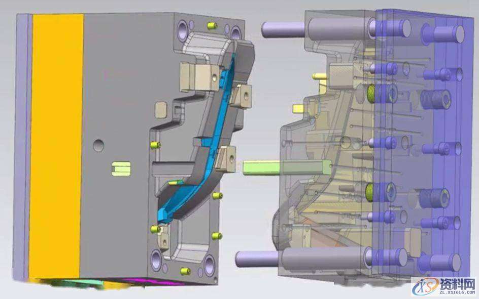 能轻松搞定这些模具结构的，绝对是大师级别的！,精雕,模具设计,模具,第5张