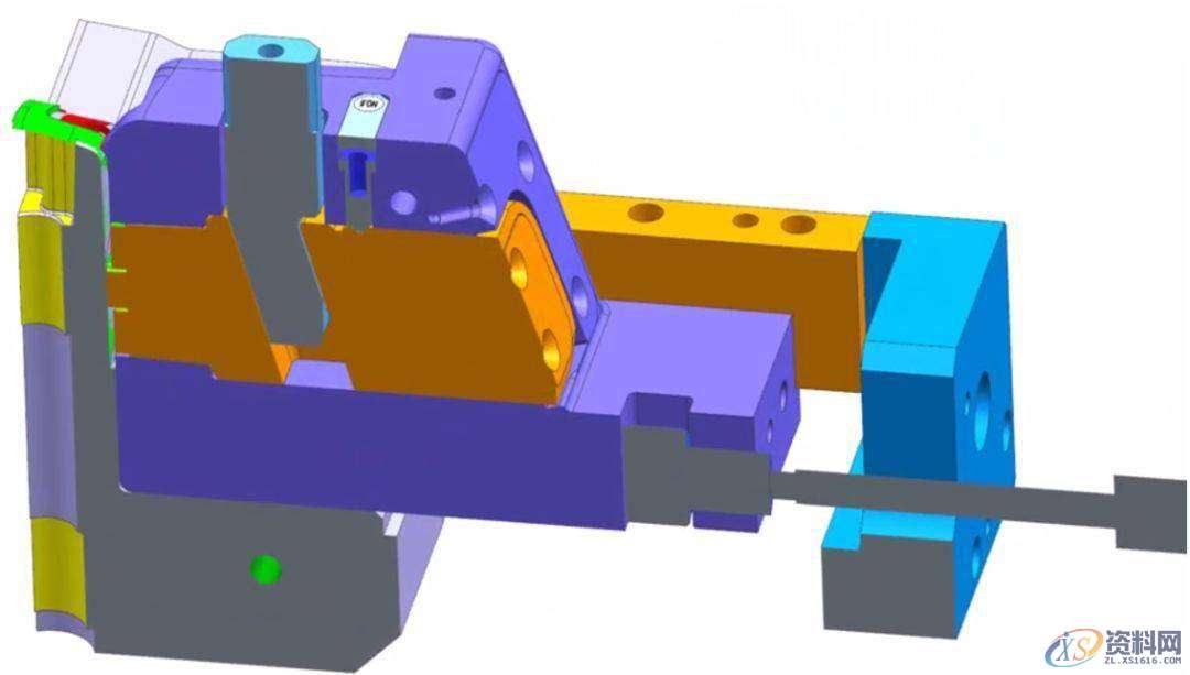 能轻松搞定这些模具结构的，绝对是大师级别的！,精雕,模具设计,模具,第20张