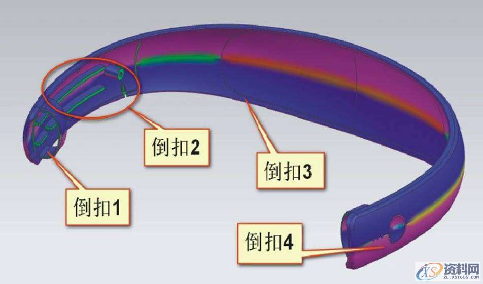 耳机夹模具设计形状看着简单，其实还挺复杂的,设计培训,产品,培训,培训学校,第2张