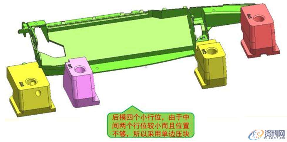 经典模具设计结构，行位内下顶针,设计培训,培训,培训学校,产品,第6张