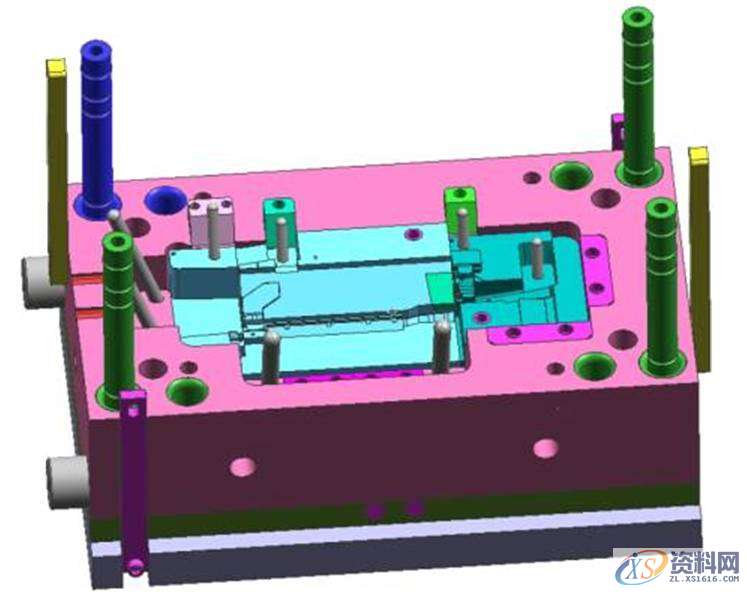 经典模具设计结构，行位内下顶针,设计培训,培训,培训学校,产品,第12张